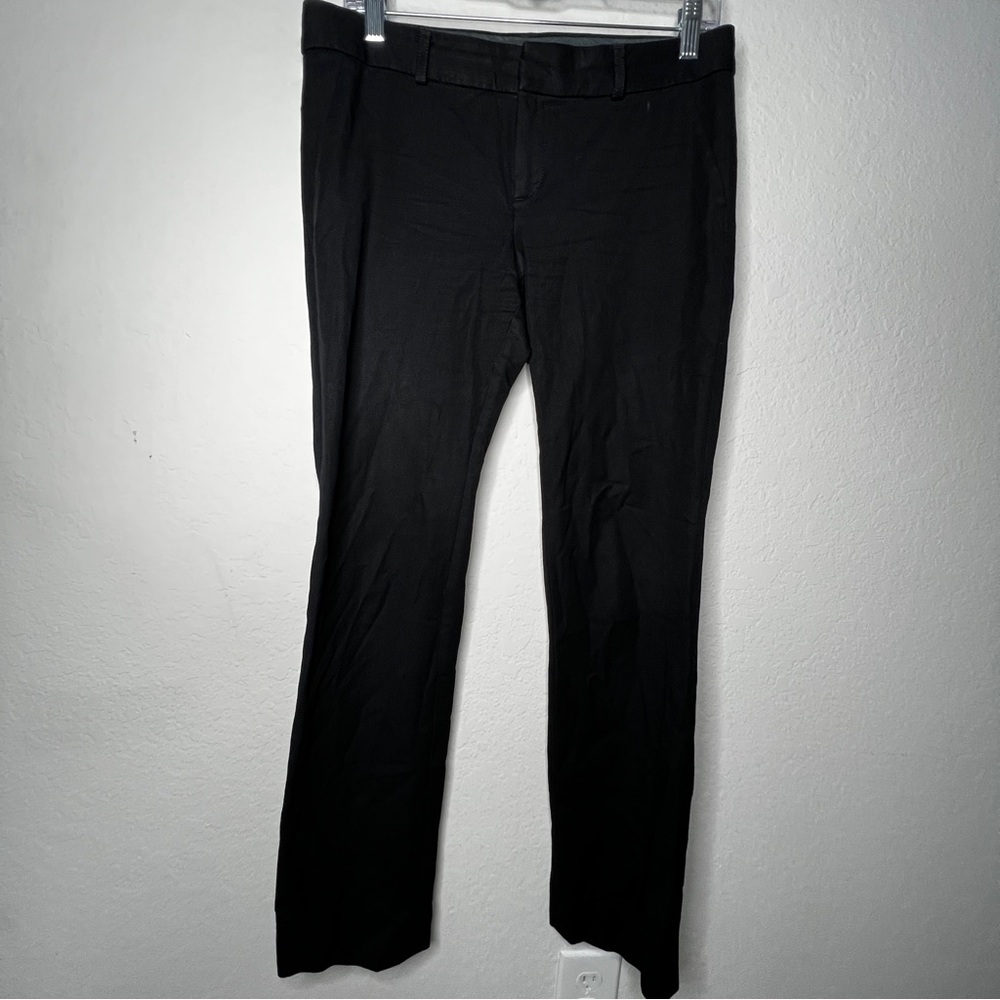 Banana Republic Sloan Pants Black Size 4 Straight Leg Stretch